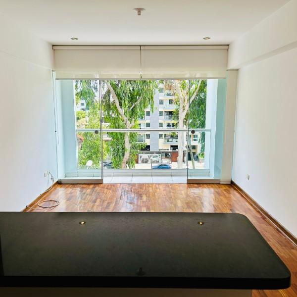 alquiler de departamento en san borja con balcon