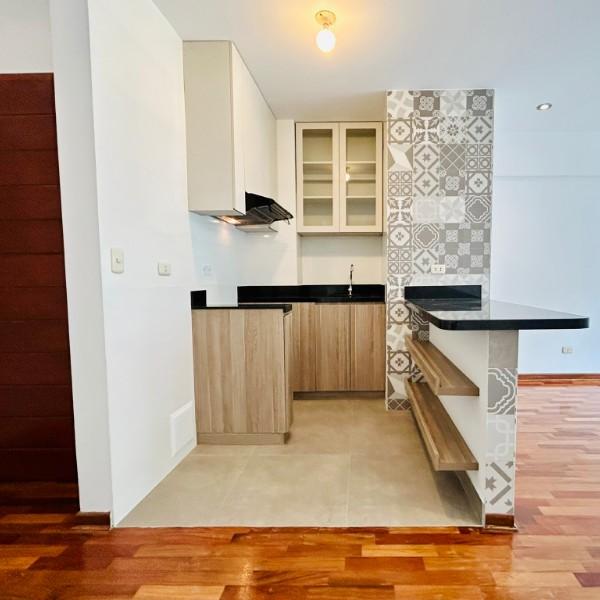 alquiler de departamento en san borja con balcon