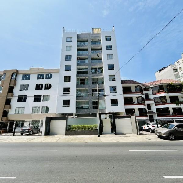 alquiler de departamento en san borja con balcon